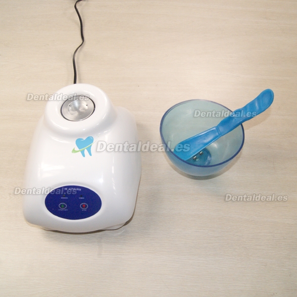 Impresión dental alginato mezclador material Tazón+ Equipo de Laboratorio Manual