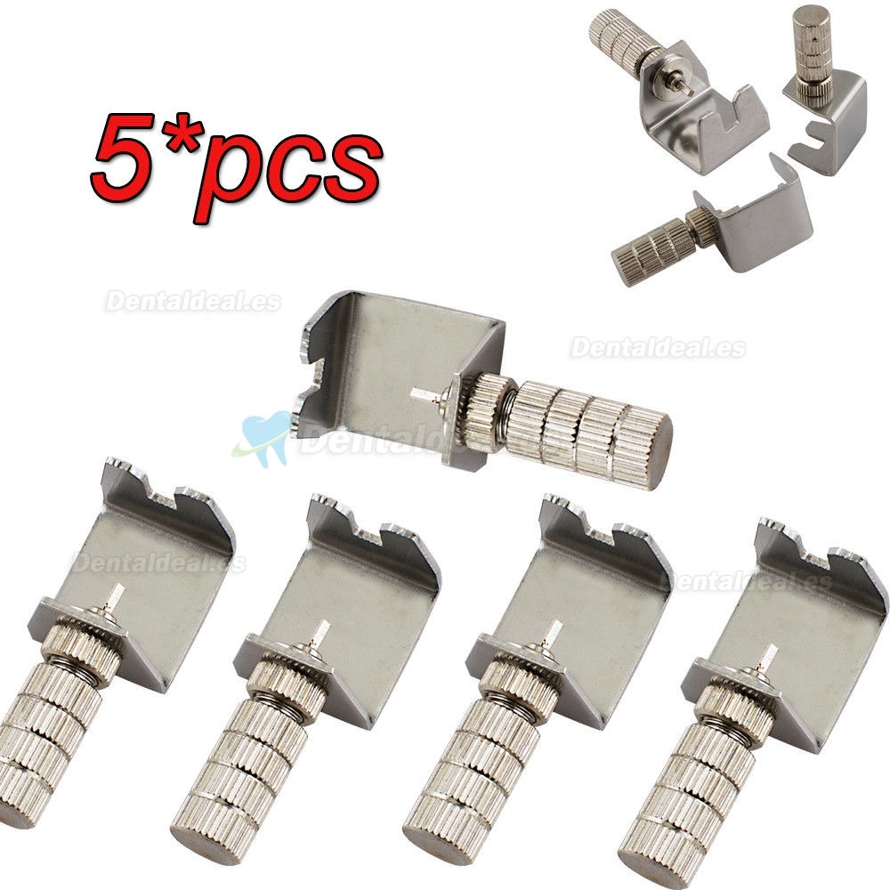 5x Pieza de Mano Dental Llave Estándar Bur Removedor de Aguja de Acero Inoxidable