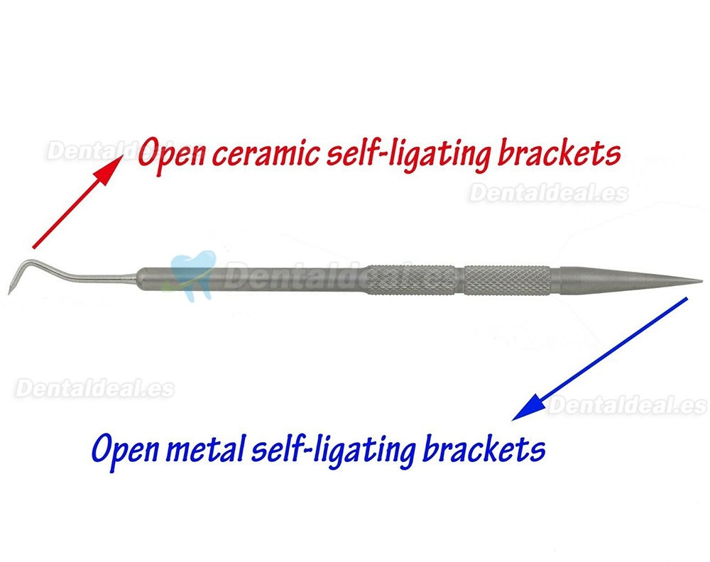 Dental Orthodontic Self-ligating Brackets Ceramic Roth 0.022 3-4-5 With Hooks