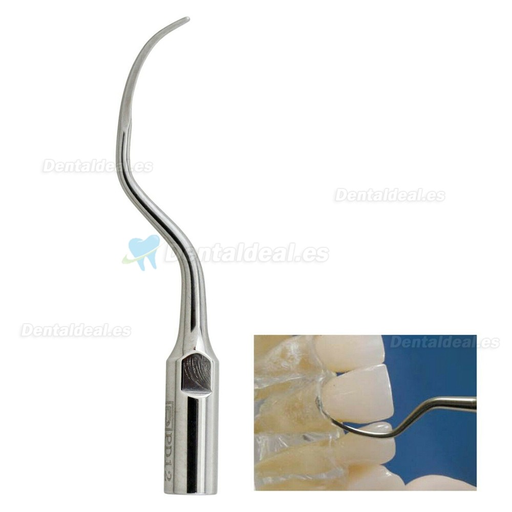 5Pcs PD12 Puntas Ultrasonidos Periodontales Fit Satelec Acteon/ woodpecker DTE Escalador