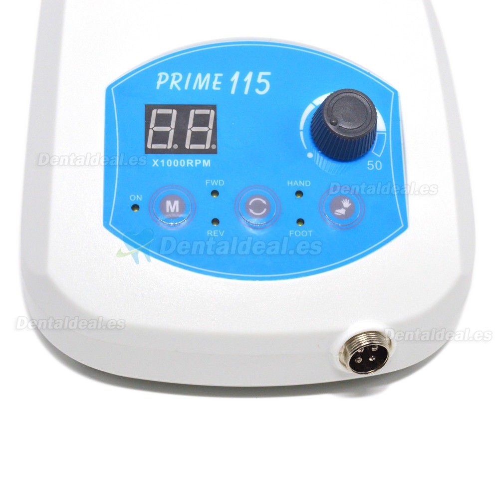 PRIME 115 Micromotor Laboratorio Dental 50000RPM con Pieza de Mano