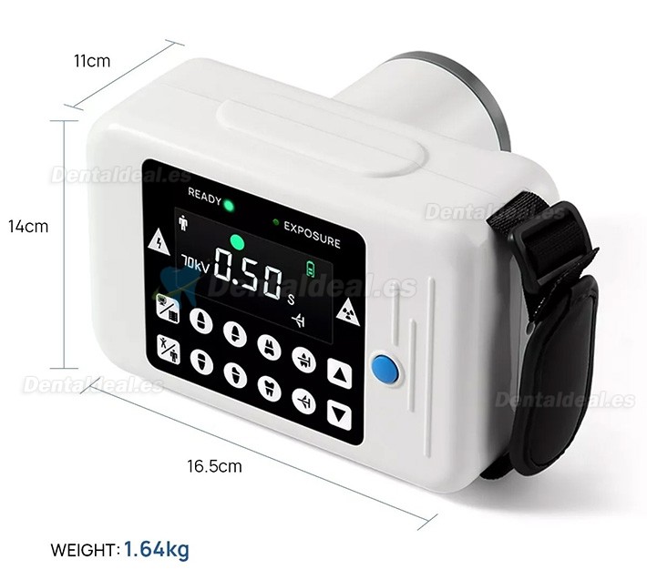 Unidad de rayos X dental portátil sistema de imágenes digitales RAY-121