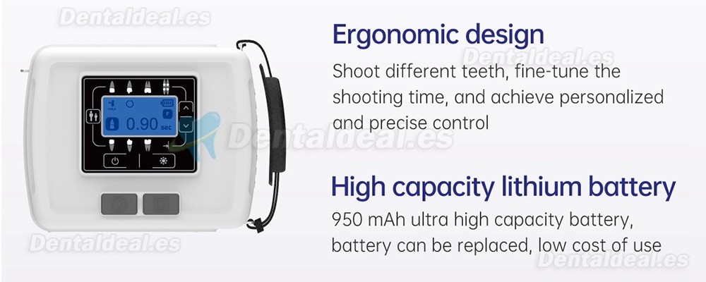 Refine VeRay unidad de rayos x dental portátil + kit de sensor intraoral de rayos x dental