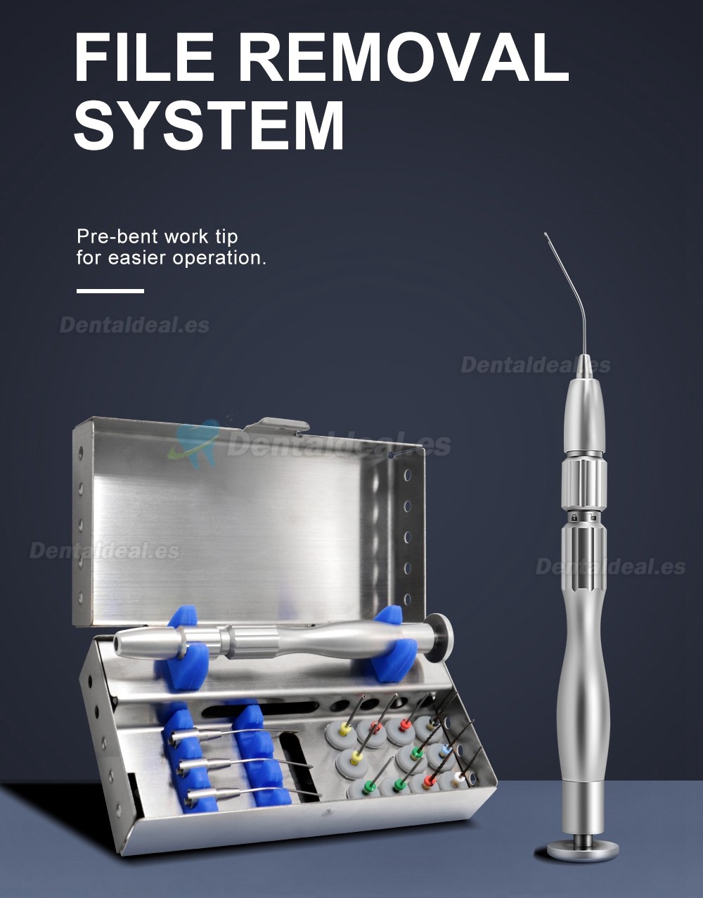 Tosi Extractor de limas endodoncia sistema para remoción de limas fracturadas de endodoncia