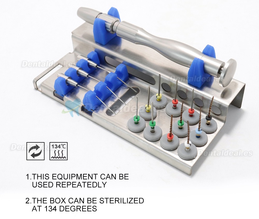 Tosi Extractor de limas endodoncia sistema para remoción de limas fracturadas de endodoncia