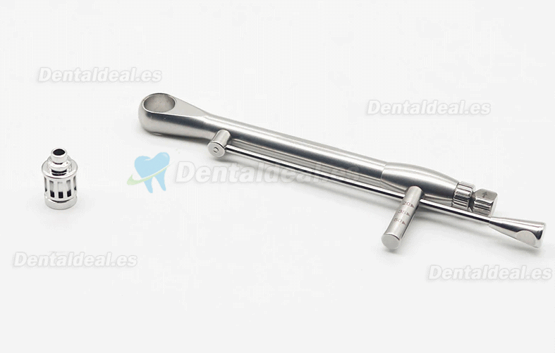 Kit de destornilladores para implantes dentales con llave dinamométrica de reparación y mini destornilladores de 18 piezas