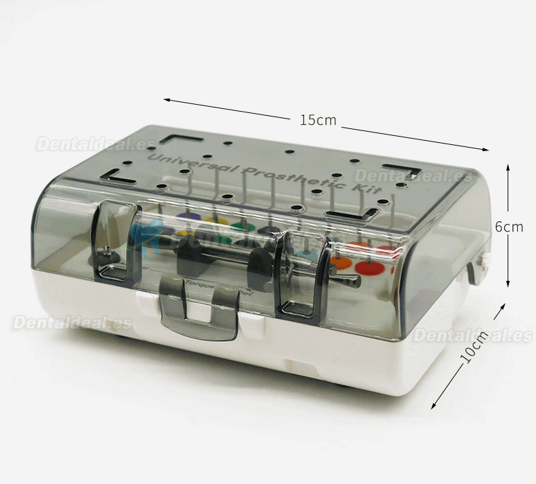 Kit de destornilladores para implantes dentales con llave dinamométrica de reparación y mini destornilladores de 18 piezas