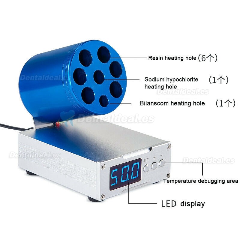 Calentador de jeringas de composite con pantalla digital 30-70℃