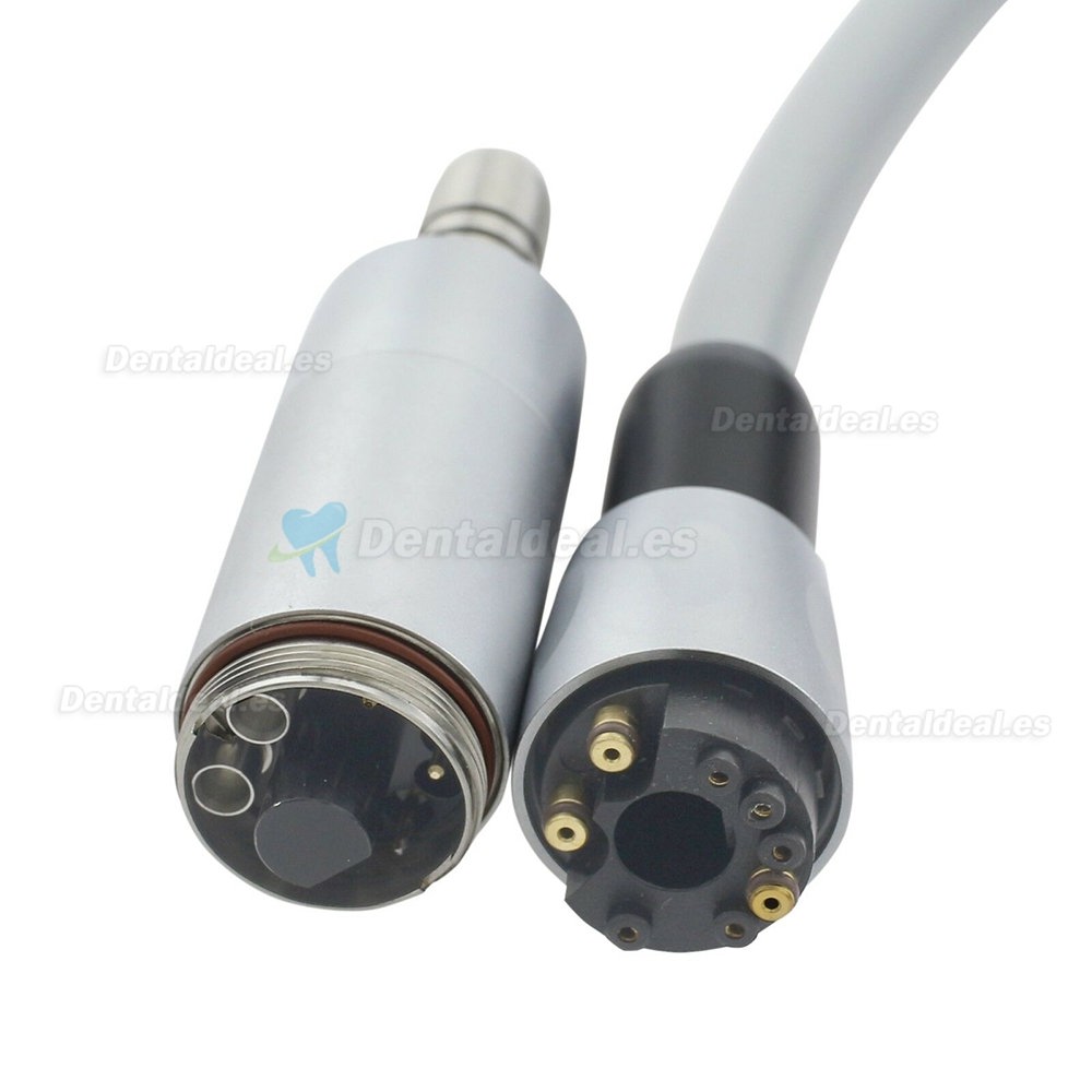 AZDENT Brushless Electric Dental Micromotor + 1:5/1:1/16:1 Increasing LED Handpiece – ISO-E, 4-Hole, Autochuck