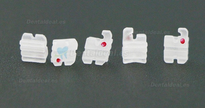 20 Cajas Dental Ortodoncia Brackets Cerámicos Tirantes Roth MBT 018 022 345 Ganchos