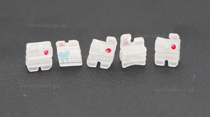 20 Cajas Dental Ortodoncia Brackets Cerámicos Tirantes Roth MBT 018 022 345 Ganchos