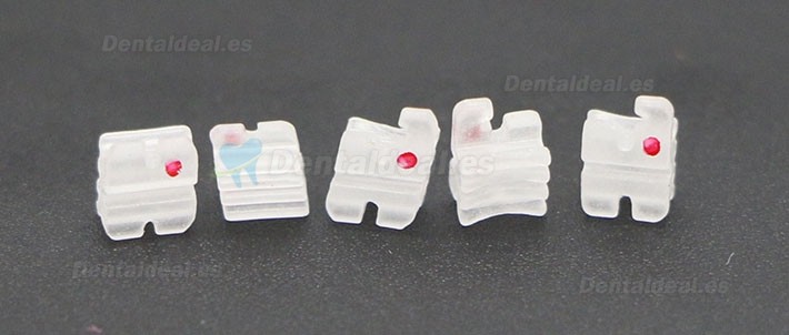 20 Cajas Dental Ortodoncia Brackets Cerámicos Tirantes Roth MBT 018 022 345 Ganchos