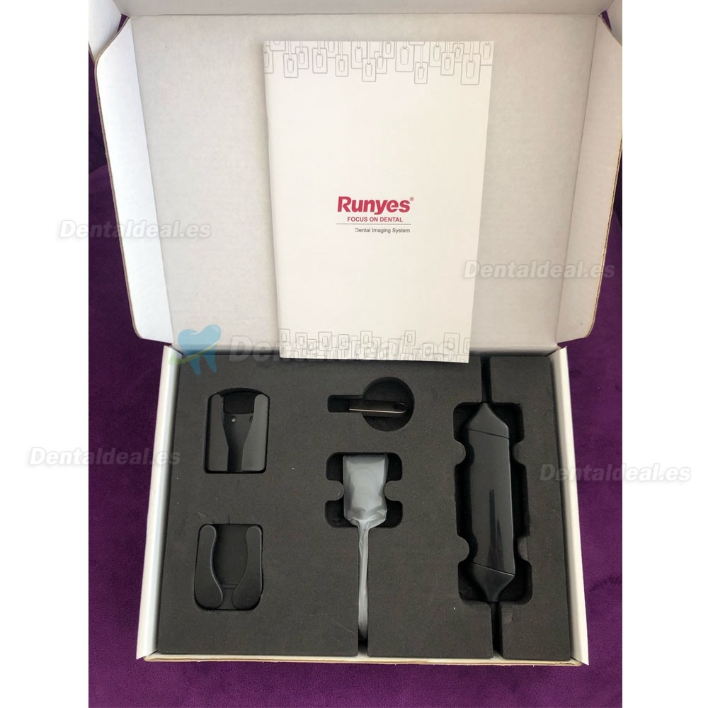 Runyes RAY98(P) máquina de rayos X dental portátil + kit de sensor de rayos X dental digital DR730