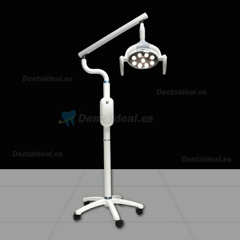 Saab 28W Luz quirúrgica oral LED dental móvil lámpara de quirófano para examen de inducción P106A-FS