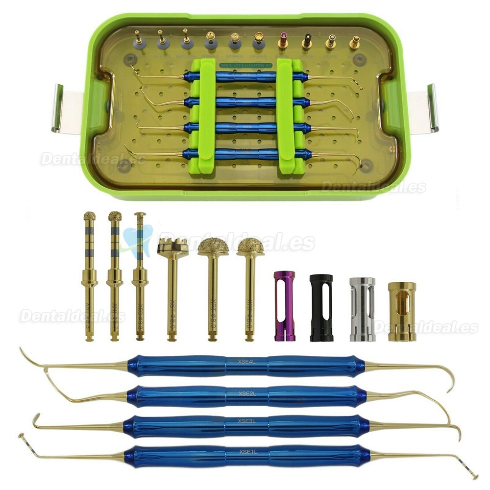 DASK Dental Dentium Sinus kit de instrumentos manuales de tope de fresa de elevación de implante