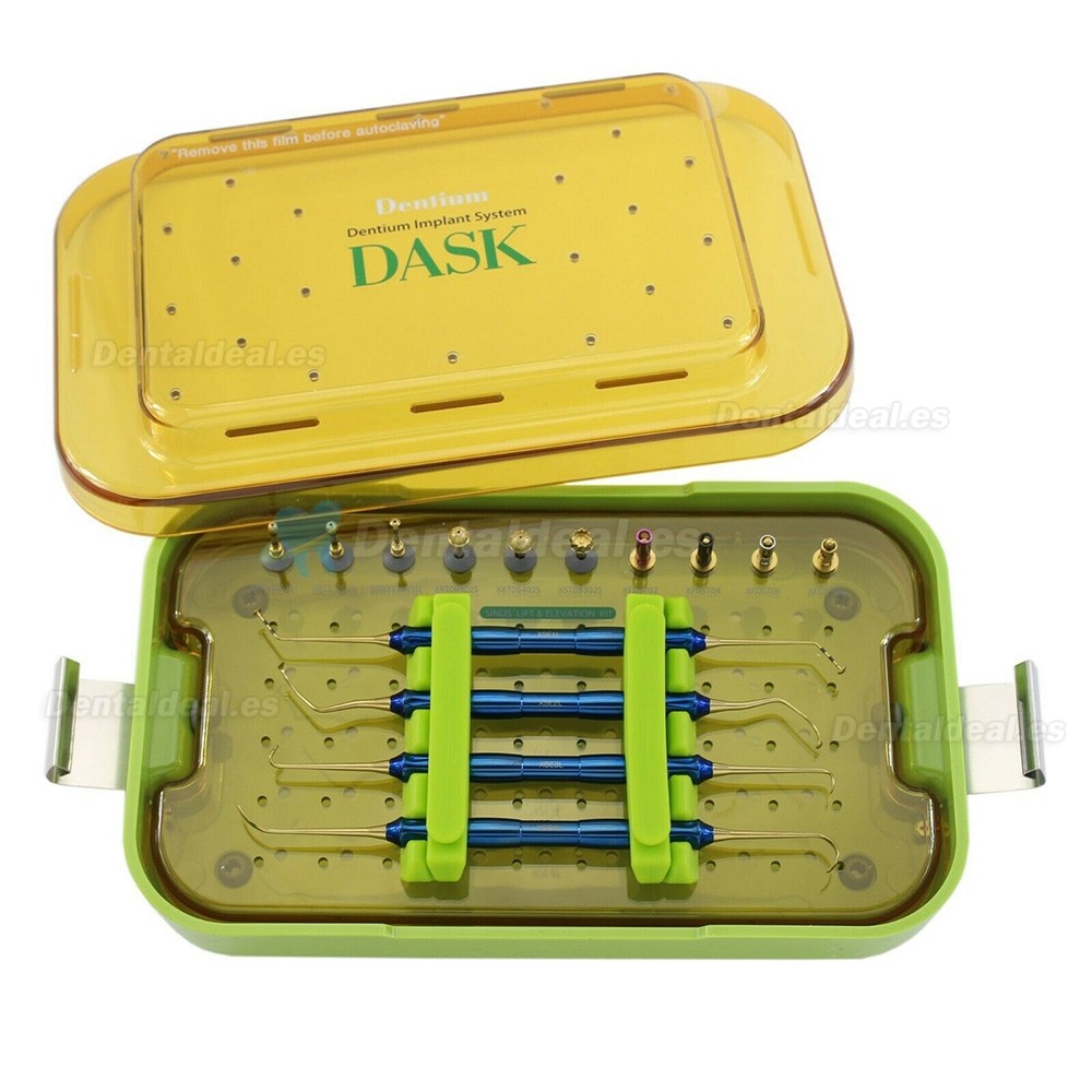 DASK Dental Dentium Sinus kit de instrumentos manuales de tope de fresa de elevación de implante