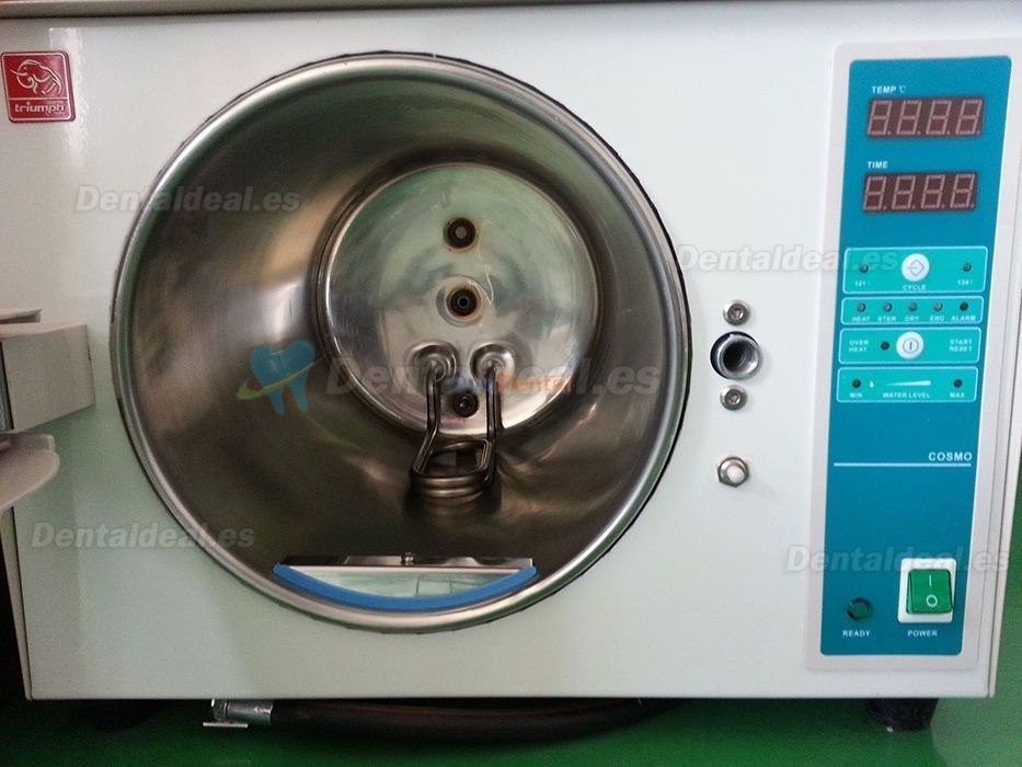 18L Autoclave Esterilizador Dental de Vapor de alta Aresión de Acero Inoxidable