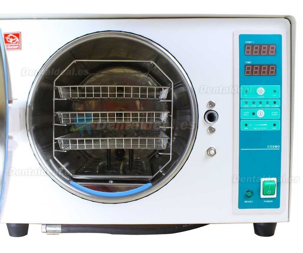 18L Autoclave Esterilizador Dental de Vapor de alta Aresión de Acero Inoxidable