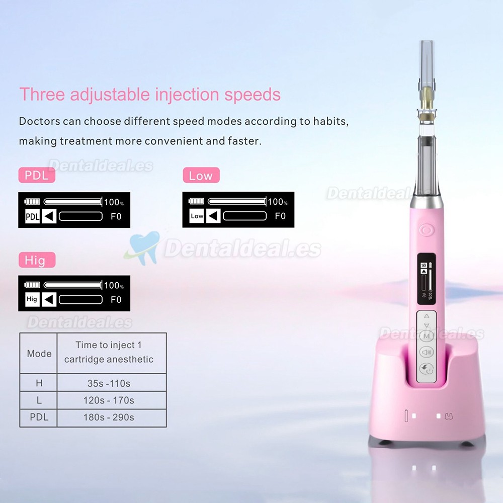 Woodpecker Super Pen Dispositivo de anestesia dental sin dolor precisión de inyección de 0,02 ml