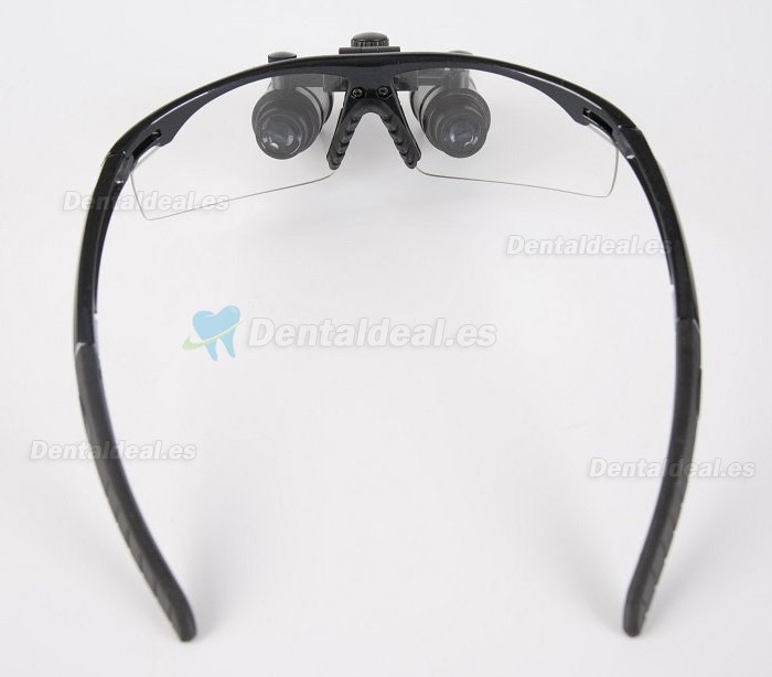 Prismáticos quirúrgicos (4.0 x R lupa tipo deportivo para ENT/veterinario) color negro