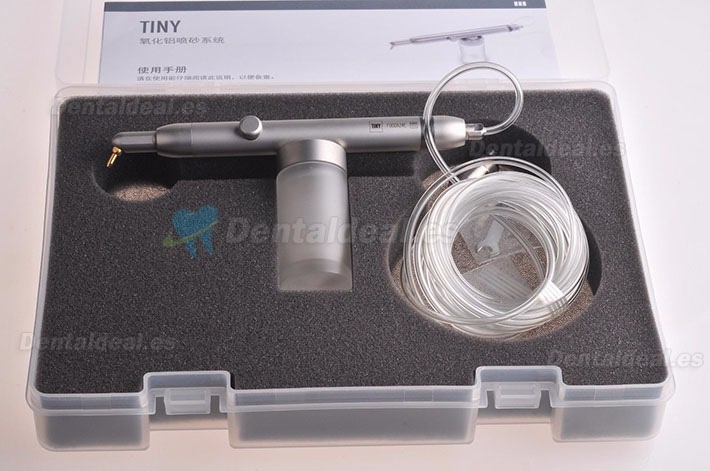 TINY Óxido de Aluminio Micro Arenador Dental Microarenadora por Aire Pulidora Chorro de Arena Dental 4 Agujeros