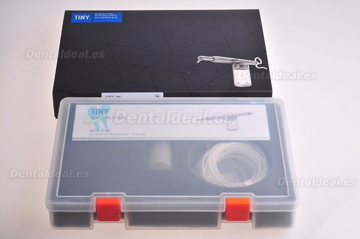 TINY Óxido de Aluminio Micro Arenador Dental Microarenadora por Aire Pulidora Chorro de Arena Dental 4 Agujeros