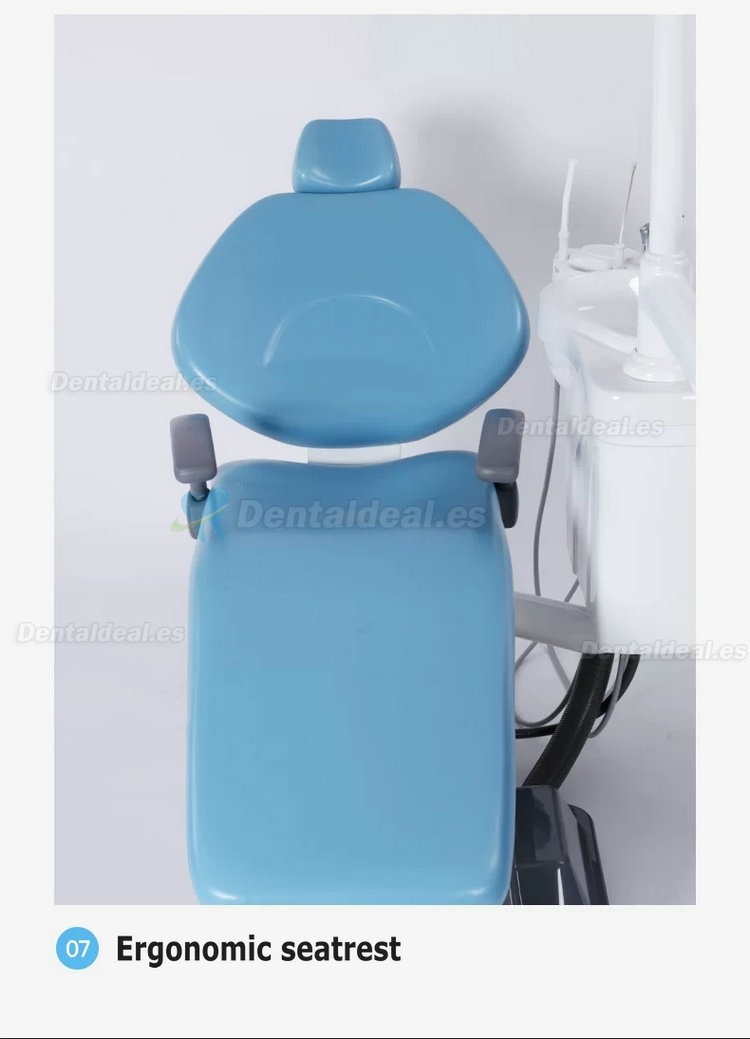 Tuojian TJ2688 A1-1 Unidad de Sillón Dental Integral Cuero PU Controlado por Computadora