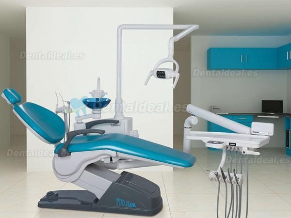 Tuojian TJ2688 A1-1 Unidad de Sillón Dental Integral Cuero PU Controlado por Computadora