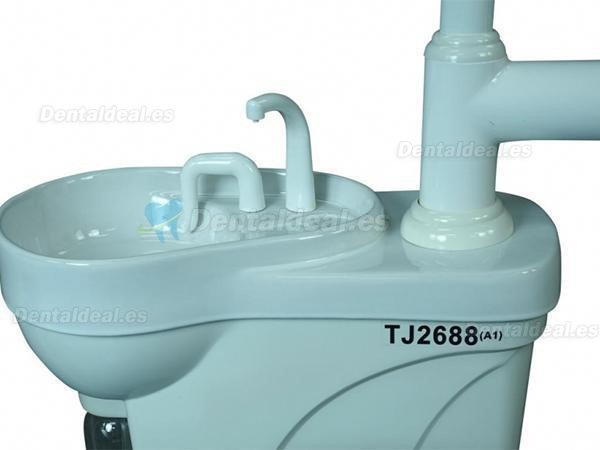 Tuojian TJ2688 A1 Sillón Dental Completo Unidad de Tratamiento Dental con Lámpara de Sensor