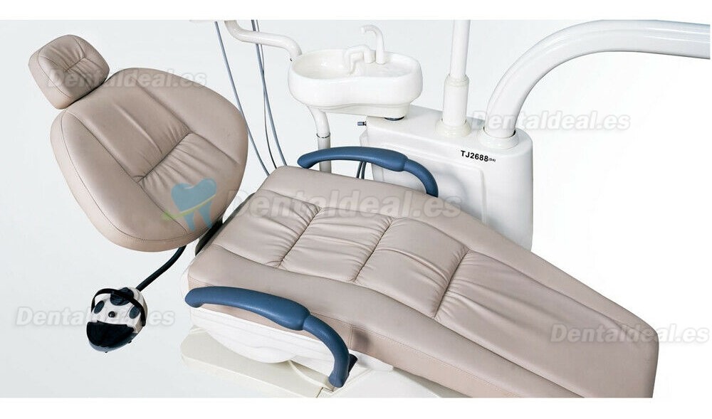 TJ2688 D4 Unidad de Sillón Dental Integral Controlado por Computadora Cuero Sintético