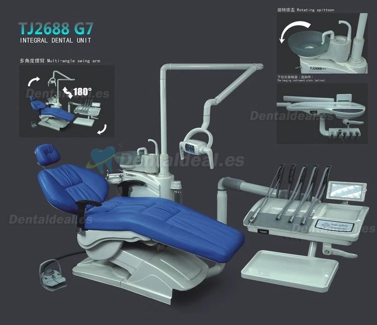 TJ2688 G7 Sillón Dental Integral Unidad de Tratamiento Dental Completa