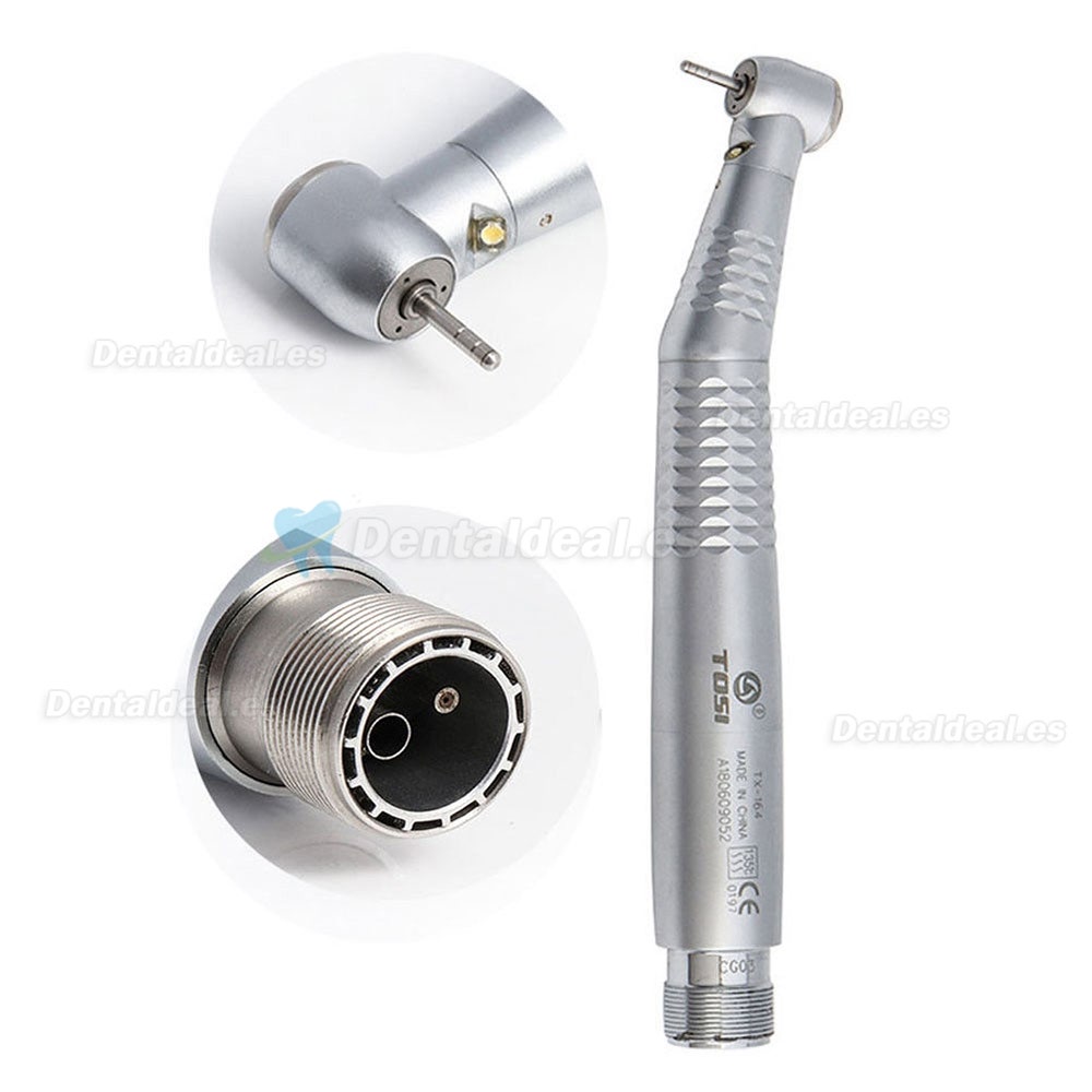 TOSI Botón Pieza de mano de alta velocidad LED dental TX-164