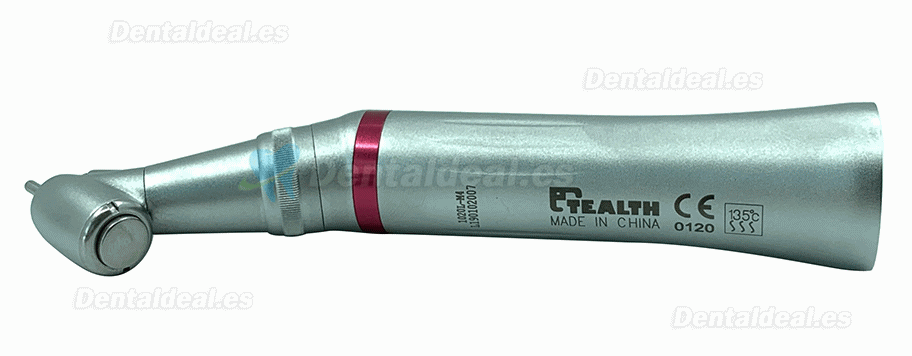 Tealth CH1020 Dental 45 Grados LED Contra Ángulo 1:3.6 Anillo rojo multiplicador E-generador