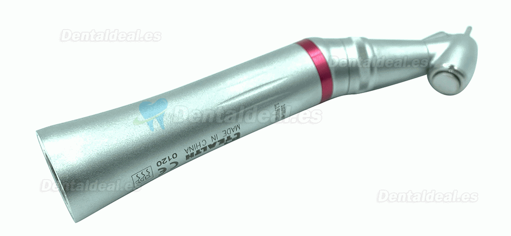 Tealth CH1020 Dental 45 Grados LED Contra Ángulo 1:3.6 Anillo rojo multiplicador E-generador