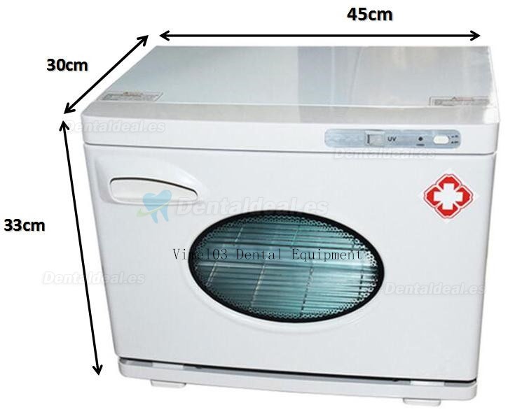 18L Gabinete de Desinfección UV Esterilizador Médico Dental con Función de Secado Eléctrico