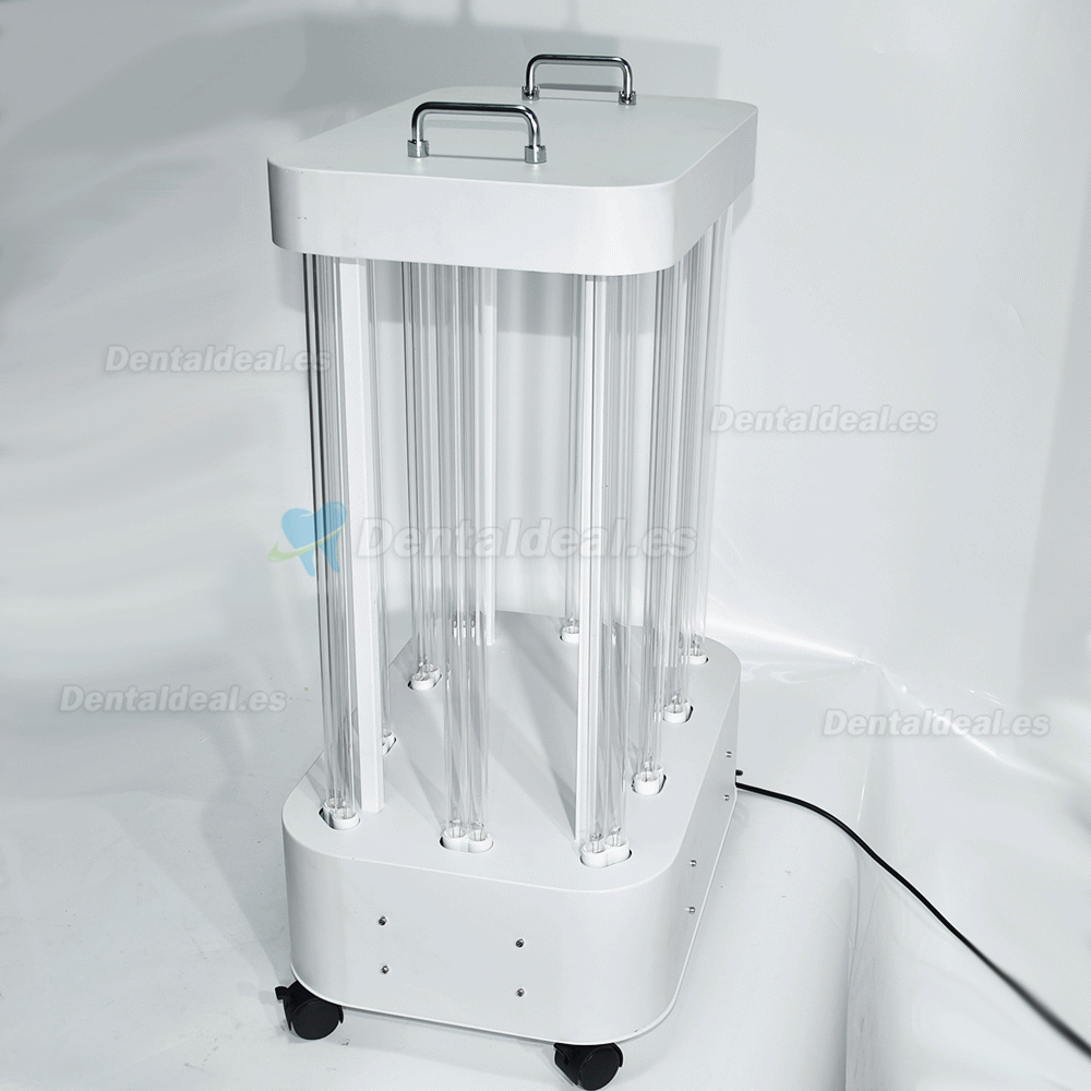 1000W Lámpara de desinfección UV Fábrica Hospital Gran espacio Esterilizador de luz UVC Lámpara de desinfección móvil