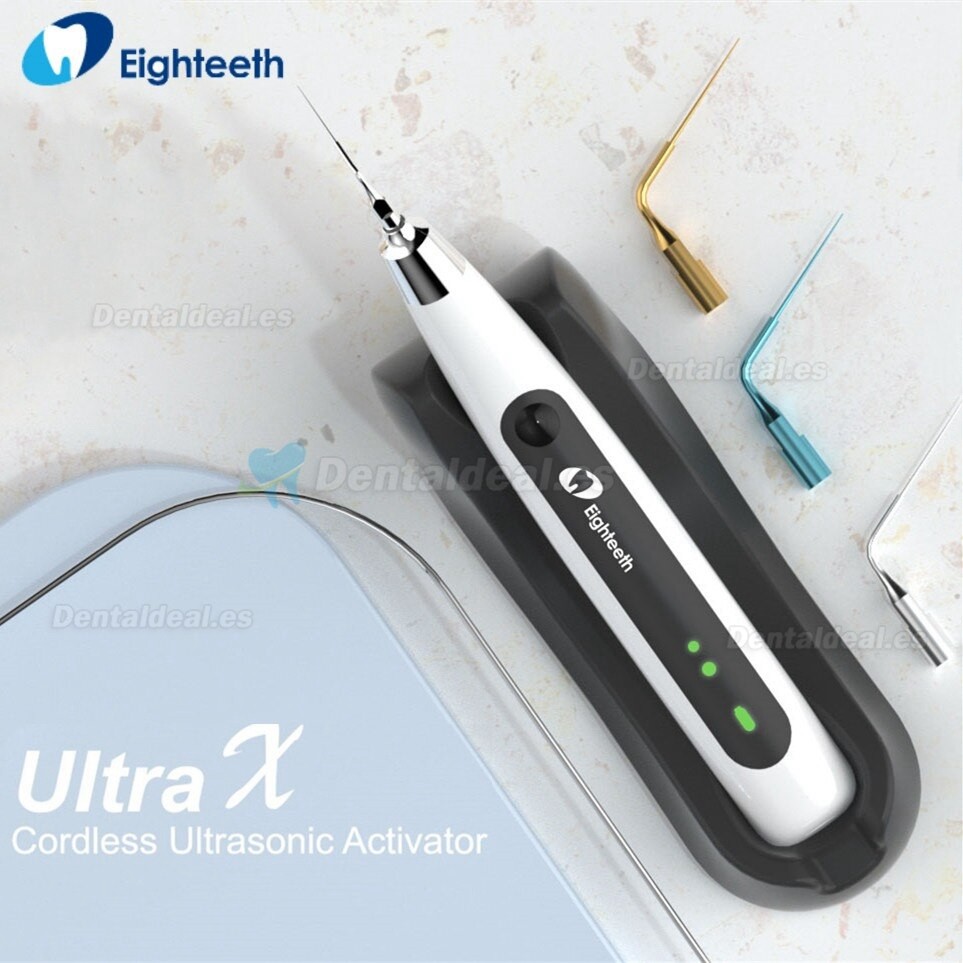 Eighteeth Ultra-X Endoactivador activador ultrasónico endo para activar irrigación con puntas de aguja de 6 piezas