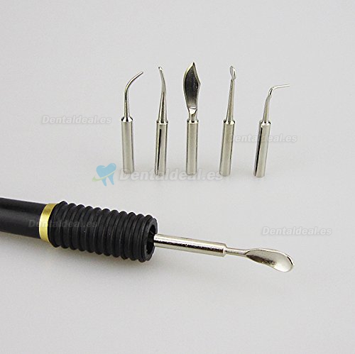 1Pcs Lápiz pluma de la cera y pote 6 pcs extremidades para cuchillo cera electrónico