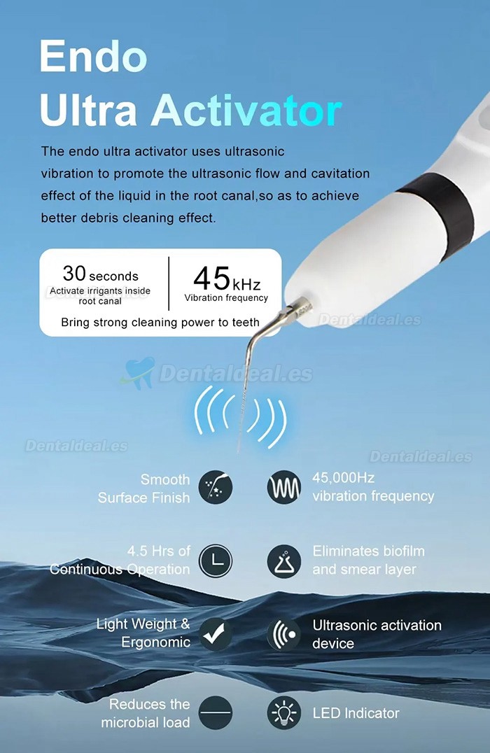 Westcode Endoactivador activador ultrasónico endo irrigador de canal radicular pieza de mano