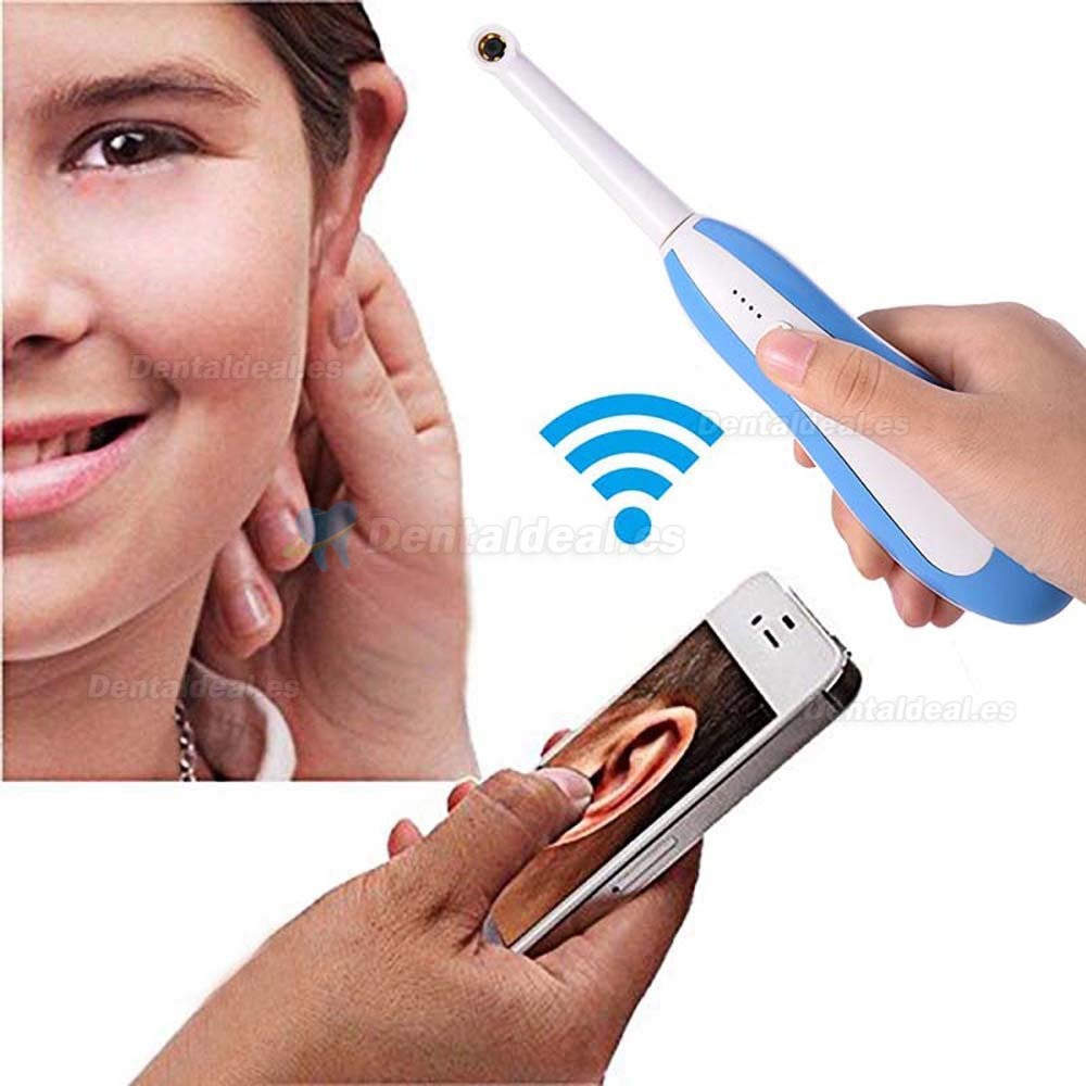 Sistema de Cámara intraoral inalámbrica Wi-Fi para iOS iPhone Android Phones PC Tablet