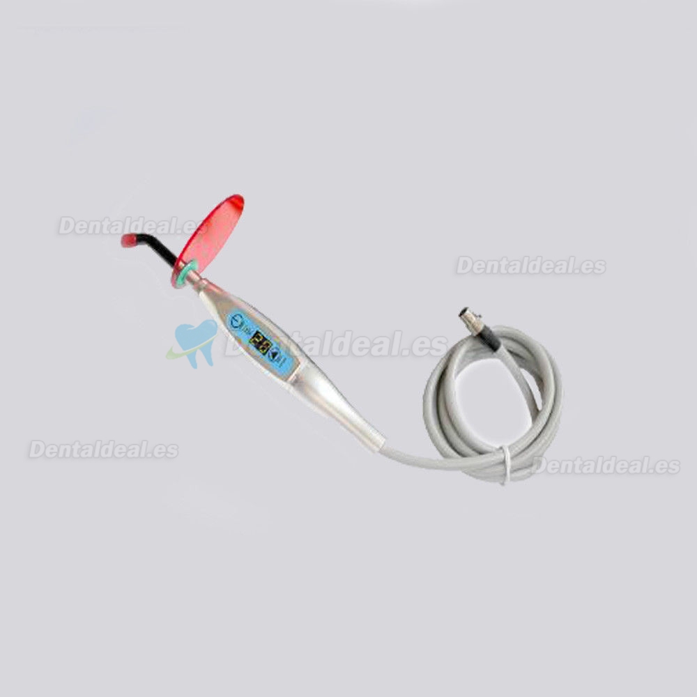 5W Lampara Fotocurado LED con cable dental 1500 mw/cm2 de alta intensidad