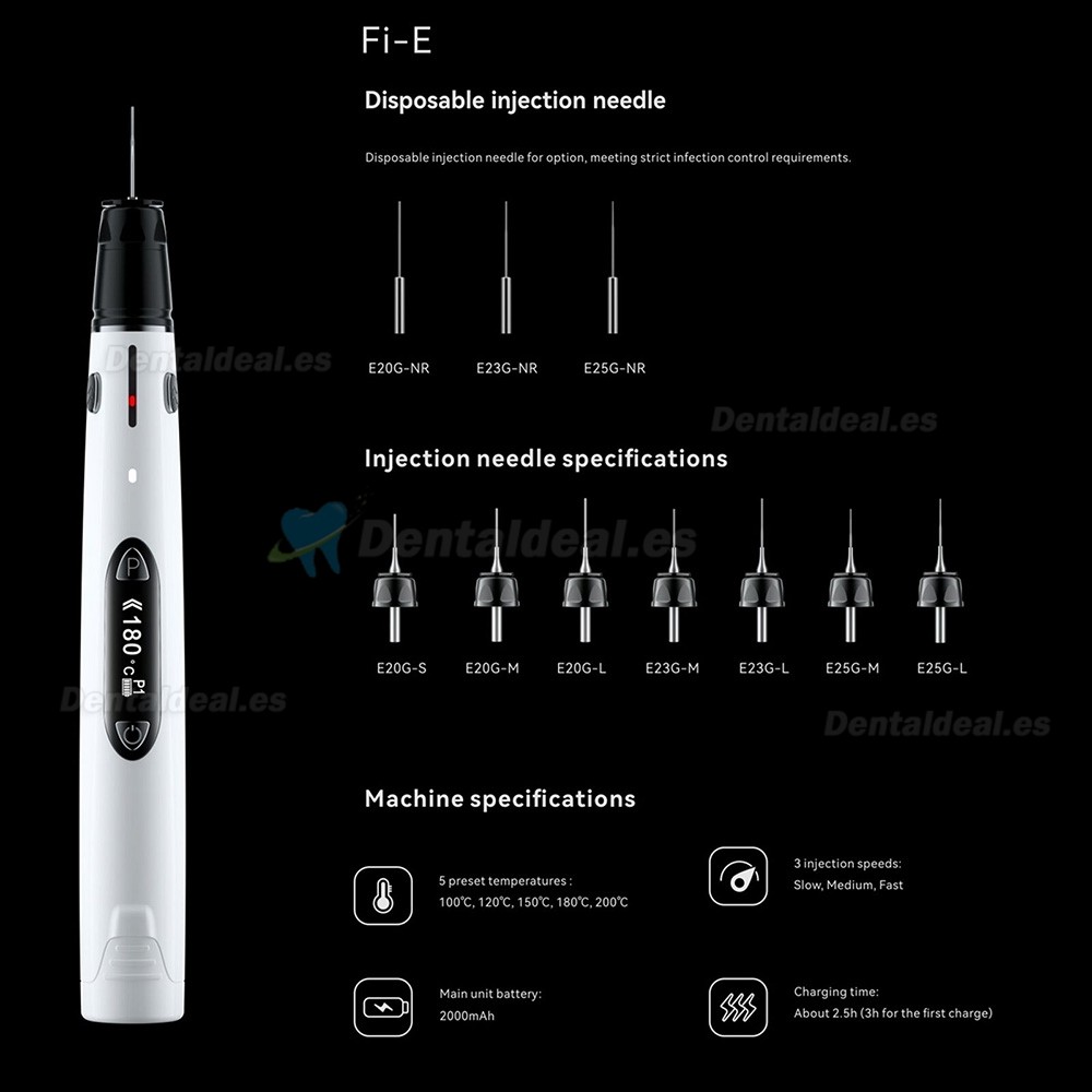 Woodpecker Fi-E Sistema de obturación de gutapercha endodóntica dental