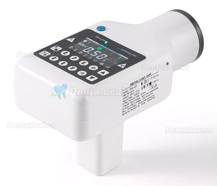 Unidad de rayos X dental portátil de alta frecuencia y kit de sensor intraoral RVG