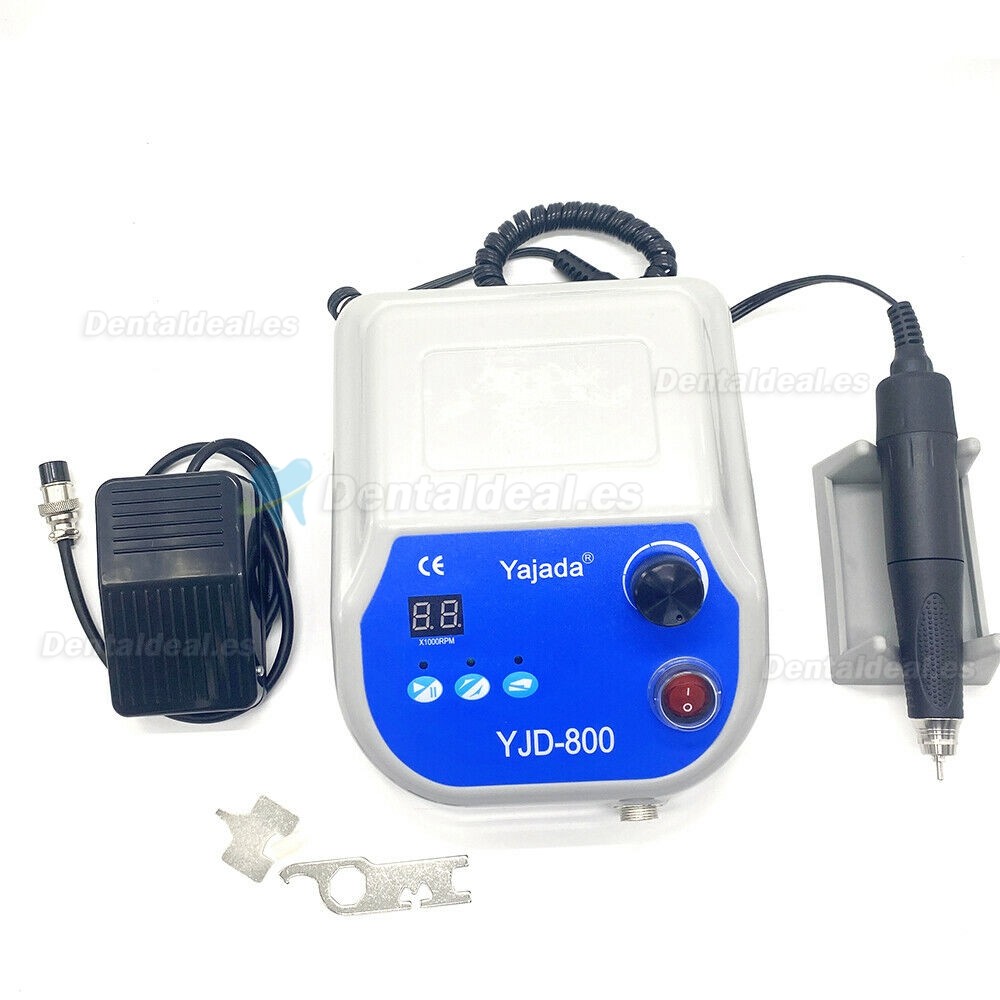 YJD-800 Pulidora de micromotor sin escobillas dental con pieza de mano de 50K RPM