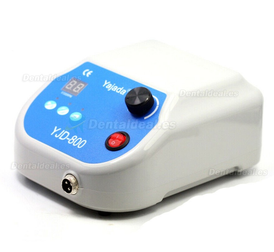 YJD-800 Pulidora de micromotor sin escobillas dental con pieza de mano de 50K RPM