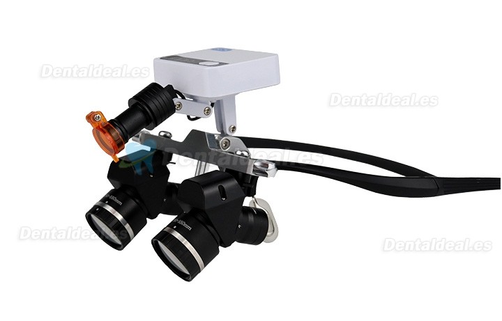 YWJ-MG11U 3.0X-5.0X Lupa quirúrgica ergonómica dental ajustable con luz LED de 5W