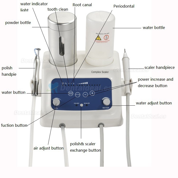 YS YS-CS-A(5E) Máquina Periodontal de Limpieza Dental con Escarificador Ultrasónico