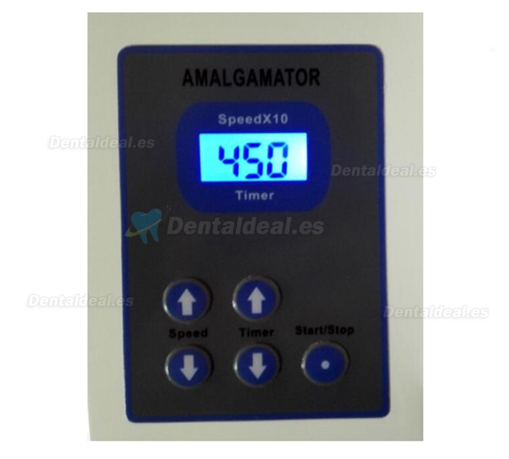 Zoneray G10 Amalgamador dental con ajuste de tiempo y velocidad con pantalla LCD Zoneray G10 Amalgamador dental con ajuste de tiempo y velocidad con pantalla LCD
