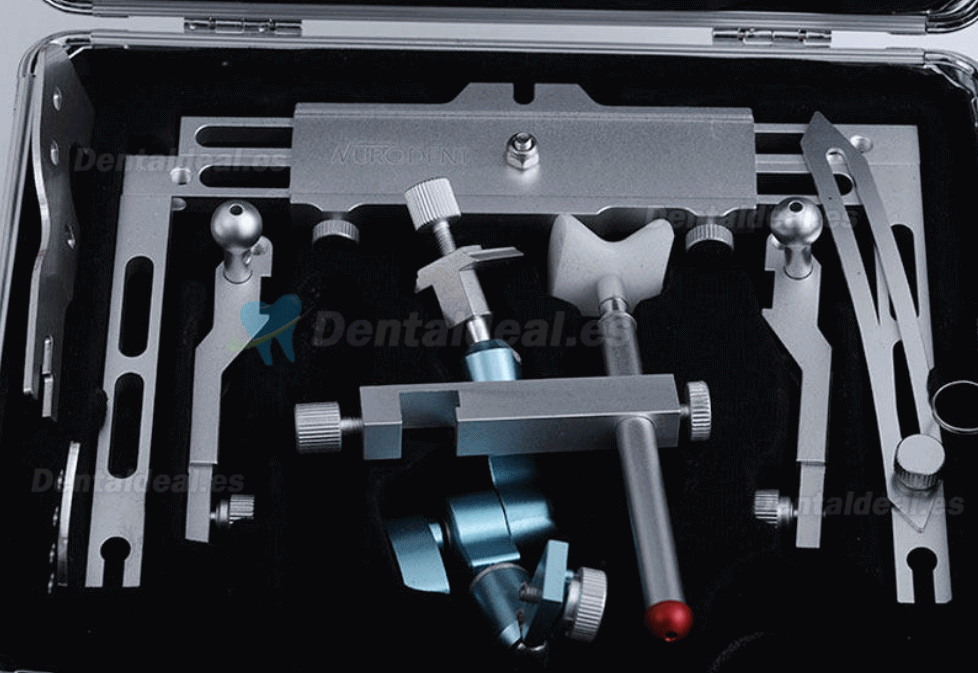 CL-3303 Articulador Dental Semiajustable con Arco Facial, Soporte de Transferencia y Estructura de Soporte Tipo T