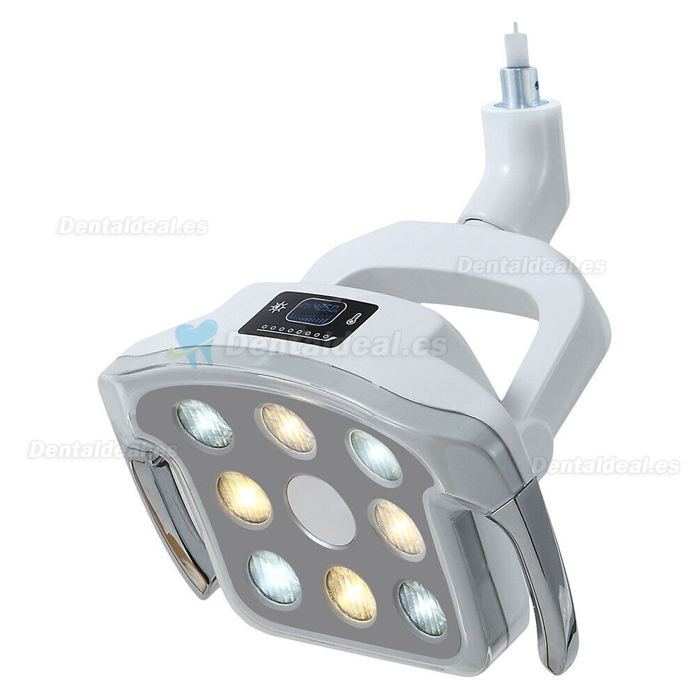 Lámpara LED oral sin sombras para sillon odontologico 8 LED lampara quirurgica dental